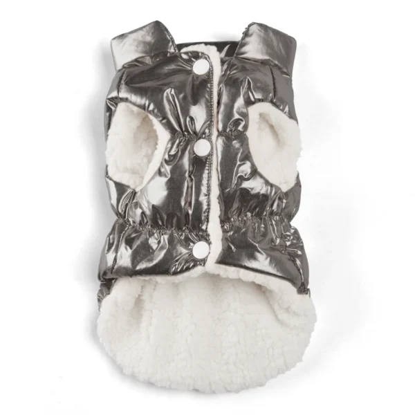 Autumn Winter Pet Dog Clothes For Small Dogs Cat Fleece Warm Vest Jacket Coat Waterproof Chihuahua Waistcoat Pug Costume Outfits - Görsel 4