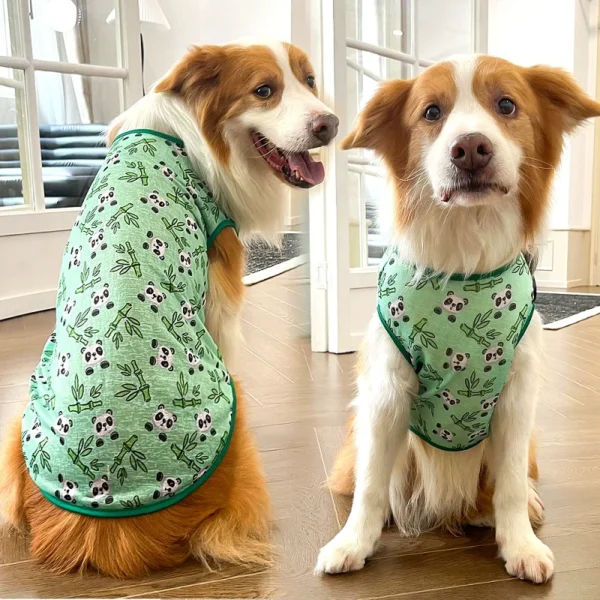 Summer Mesh Breathable Pet Cooling Vest for Small Medium Large Dog Ultra Thin Big Dog Clothes Cute Print Cat Puppy Cheap T-shirt